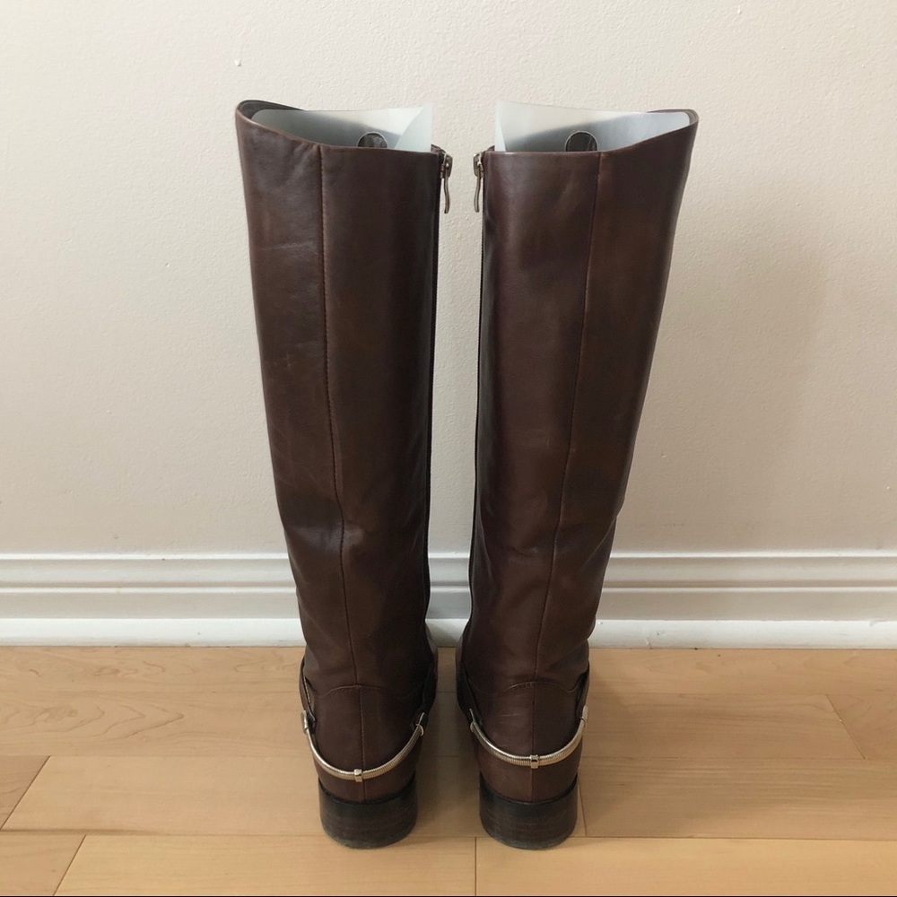 Brown Leather Riding Boots - Picture 7 of 16